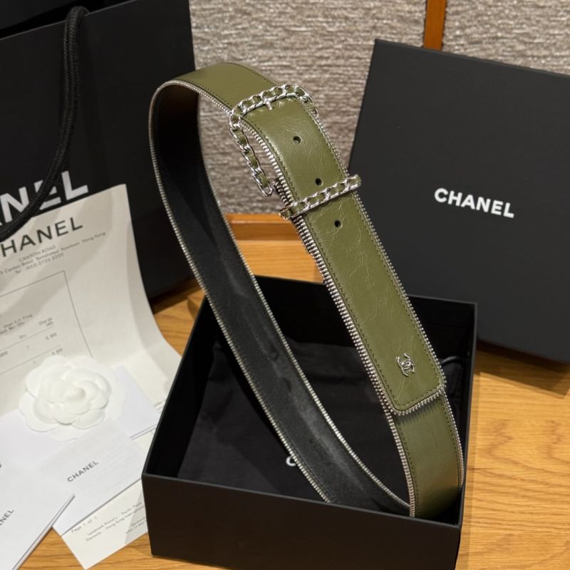 chanel 2026 nuova cintura in pelle 4.0cm