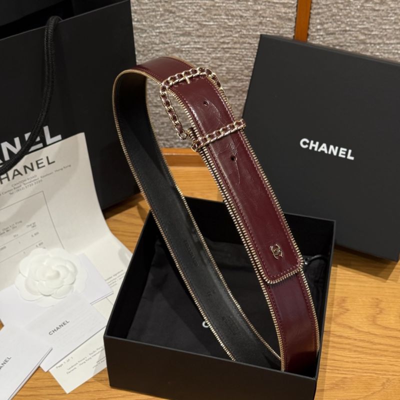 chanel 2026 nuova cintura in pelle 4.0cm